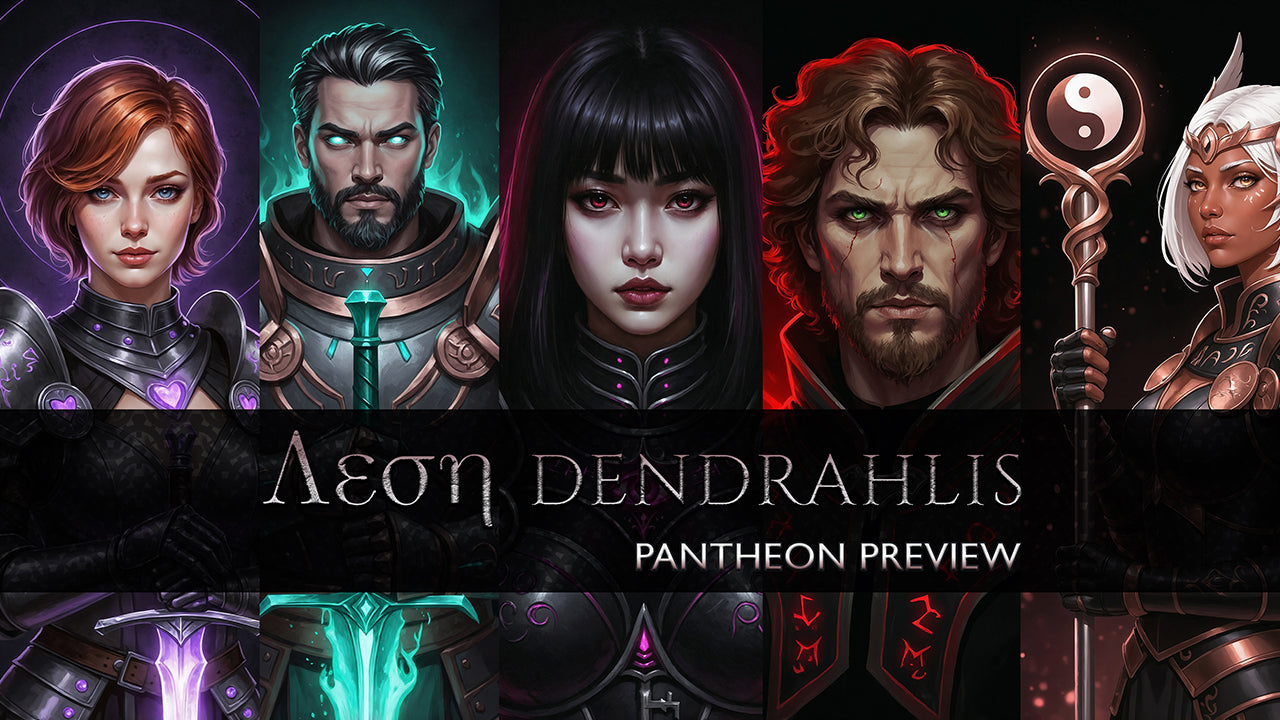 Load video: Aeon Dendrahlis: The Visari Pantheon